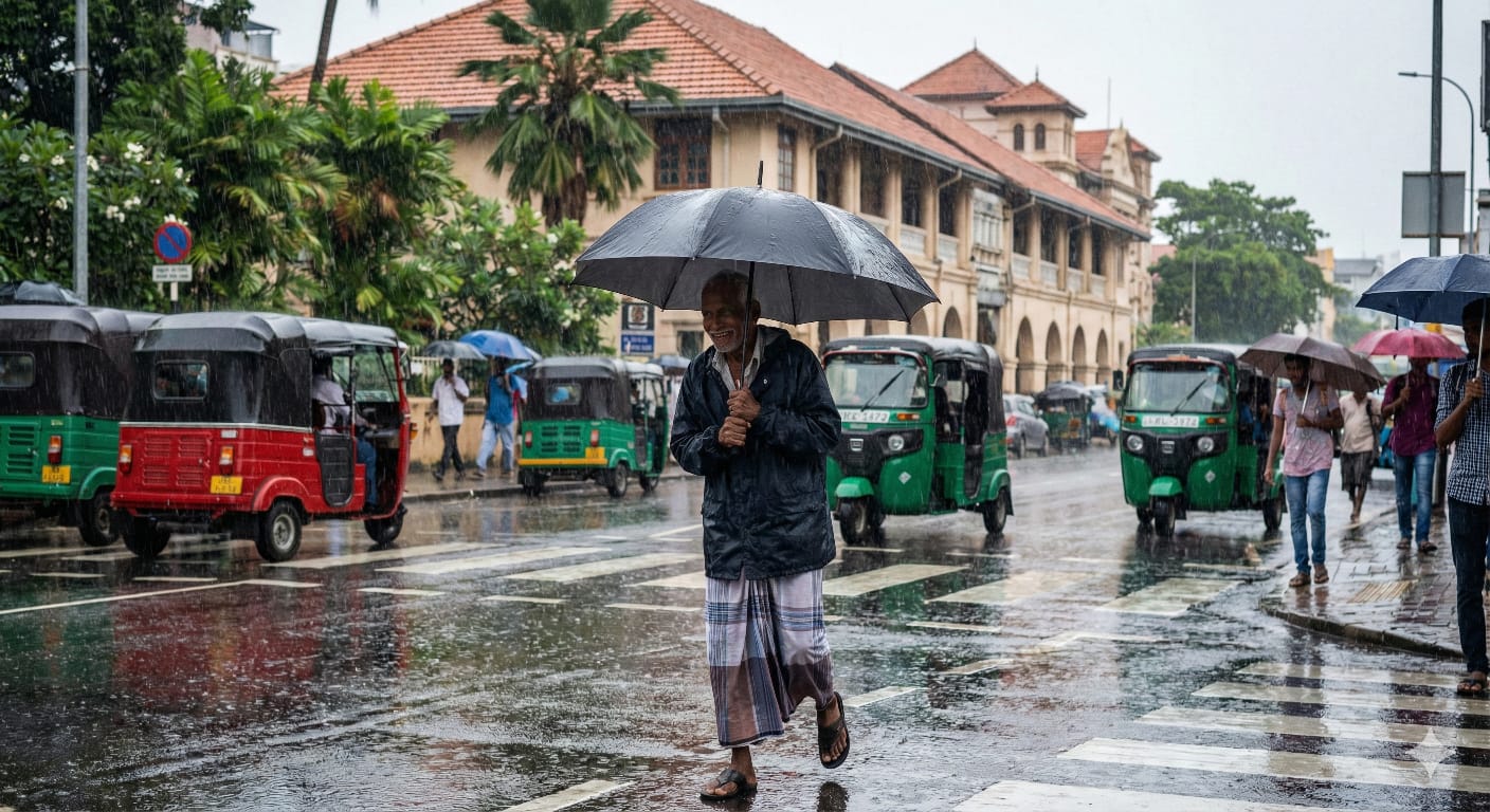 හවසට වහිනවා කුඩයක් අරන් එළියට බහින්න හවසට වහිනවා කුඩයක් අරන් එළියට බහින්න