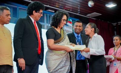 “උසස් අධ්යාපනය සඳහා ඇති ප්රවේශය පුළුල් කරමින් නව අධ්යාපන අවස්ථා සිසුන්ට හඳුන්වාදීම අපගේ අධ්යාපන ප්රතිපත්තියේ ප්රධාන අරමුණක් -අග්රාමාත්ය ආචාර්ය හරිනි අමරසූරිය- “උසස් අධ්යාපනය සඳහා ඇති ප්රවේශය පුළුල් කරමින් නව අධ්යාපන අවස්ථා සිසුන්ට හඳුන්වාදීම අපගේ අධ්යාපන ප්රතිපත්තියේ ප්රධාන අරමුණක් -අග්රාමාත්ය ආචාර්ය හරිනි අමරසූරිය-