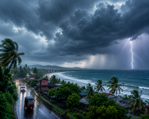 හෙට දිනය සඳහා කාලගුණ අනාවැකිය