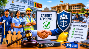රාජ්ය ආයතනවල මෑන්පවර් සේවකයින්ගේ අයිතිවාසිකම් ආරක්ෂාවට කැබිනට් අනුමැතිය රාජ්ය ආයතනවල මෑන්පවර් සේවකයින්ගේ අයිතිවාසිකම් ආරක්ෂාවට කැබිනට් අනුමැතිය