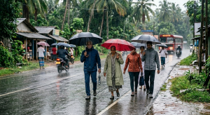 ප්රදේශ රැසකට අද පස්වරු 2.00න් පසු වැසි ප්රදේශ රැසකට අද පස්වරු 2.00න් පසු වැසි