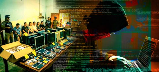 පරිගණක හැකර්වරුන් බවට සැක? චීන ජාතිකයන් 37ක් අල්ලයි