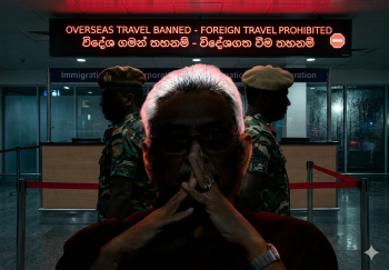 ගෝඨාභය රාජපක්ෂට සහ හමුදා නිලධාරීන් දෙදෙනෙකුට විදේශ ගමන් තහනමක් ගෝඨාභය රාජපක්ෂට සහ හමුදා නිලධාරීන් දෙදෙනෙකුට විදේශ ගමන් තහනමක්