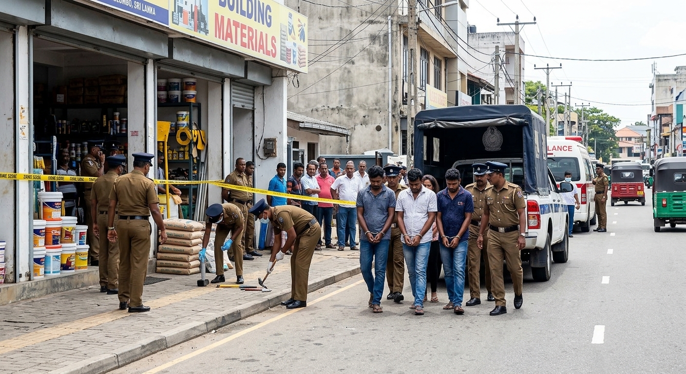 ‘කංජිපානි ඉම්රාන්ගේ’ ඥාතියෙකු ඝාතනයට සැකකරුවන් පස්දෙනෙකු අත්අඩංගුවට ‘කංජිපානි ඉම්රාන්ගේ’ ඥාතියෙකු ඝාතනයට සැකකරුවන් පස්දෙනෙකු අත්අඩංගුවට